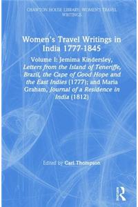 Women's Travel Writings in India 1777-1854