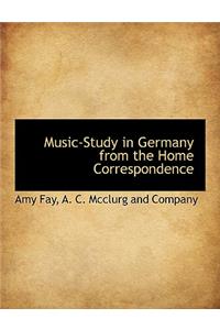 Music-Study in Germany from the Home Correspondence