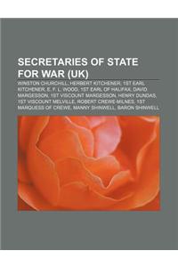 Secretaries of State for War (UK)