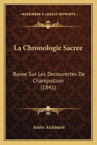 Chronologie Sacree