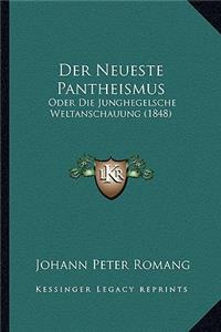 Der Neueste Pantheismus