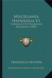 Miscellanea Hafniensia V1