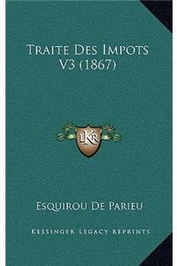 Traite Des Impots V3 (1867)