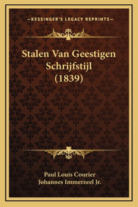 Stalen Van Geestigen Schrijfstijl (1839)