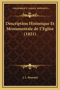 Description Historique Et Monumentale de L'Eglise (1821)