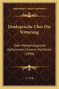 Denkspruche Uber Die Witterung