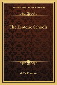 The Esoteric Schools