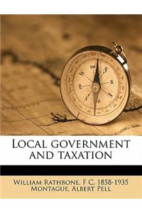 Local Government and Taxation