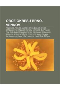 Obce Okresu Brno-Venkov
