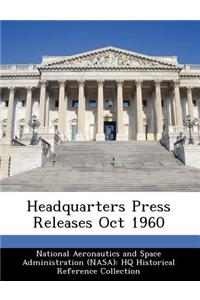 Headquarters Press Releases Oct 1960