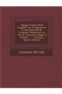 Saggio Pratico Delle Lingue