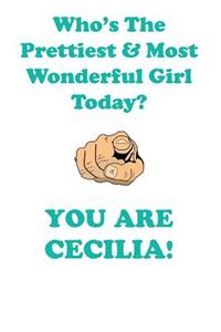CECILIA is The Prettiest Affirmations Workbook Positive Affirmations Workbook Includes