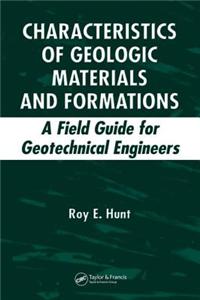 Characteristics of Geologic Materials and Formations