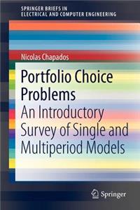 Portfolio Choice Problems