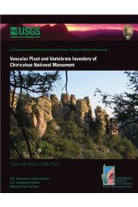 Vascular Plant and Vertebrate Inventory of Chiricahua National Monument