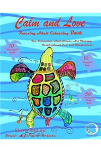 RELAXING Adult Colouring Book