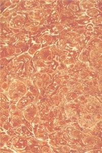 Journal Antique Abstract Design Marbleized