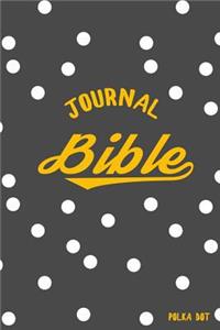 Journal Bible Polka Dot