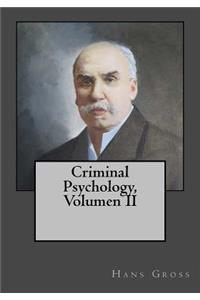 Criminal Psychology, Volumen II