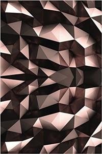 Rose Gold Triangles Journal