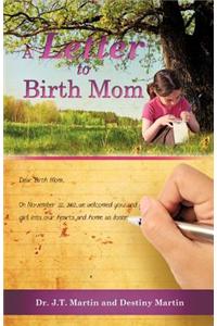 A Letter to Birth Mom