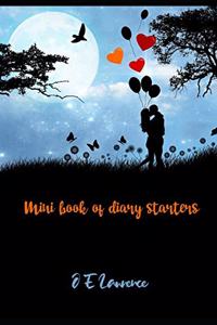 Mini book of diary starters