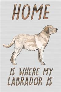 Home Is Where My Labrador Is