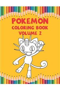 Pokemon Coloring Book Volume 2