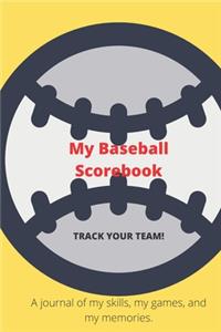 Baseball scoring Book