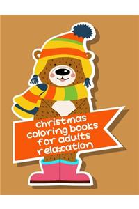 Christmas Coloring Books For Adults Relaxation