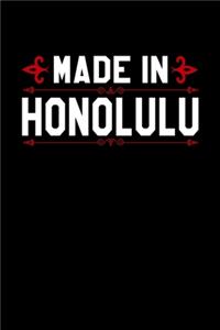 Notizbuch Made in Honolulu