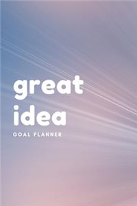 Great Idea Goal Planner