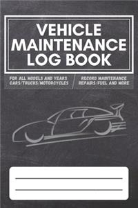 Vehicle Maintenance Log Book