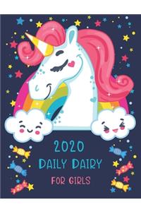 2020 Daily Diary for Girls