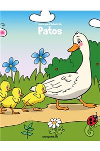 Livro para Colorir de Patos