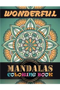 Wonderful Mandalas Coloring Book
