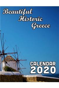 Beautiful Historic Greece Calendar 2020