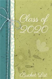 Class of 2020 Bucket List