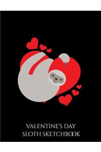 Valentine's Day Sloth Sketchbook