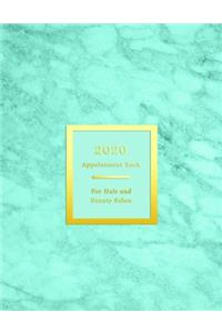 2020 Appointment Book For Hair and Beauty Salon