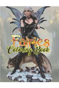 Fairies Coloring Book