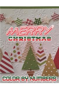 Merry Christmas Color By Numbers