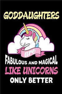 Goddaughters Are Fabulous and Magical Like Unicorns Only Better