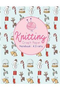 Knitting Graph Paper Notebook - 4