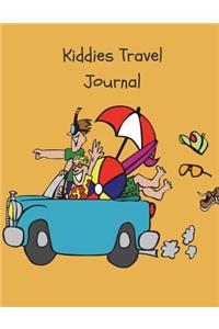 Kiddies Travel Journal: A Fun & Educational Activity Travel Journal for Kids with Prompts Plus Blank Pages for Drawing or Scrapbooking, Kids Travel Journal, Children's Travel Journal, Kids Travel Activity Books, Kids Camping Journal. Summer Theme