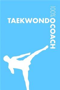 Womens Taekwondo Coach Notebook
