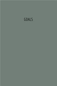 Goals Journal