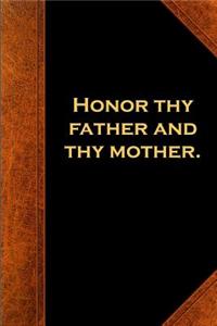 2019 Weekly Planner Religious Theme 4th Commandment Vintage Style Traditional