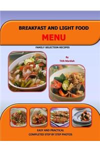 Breakfast and Light Food Menu