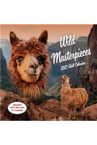 Wild Masterpieces 2021 Wall Calendar